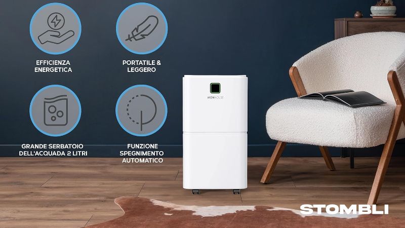 MONHOUSE Deumidificatore 12L/Giorno Recensione