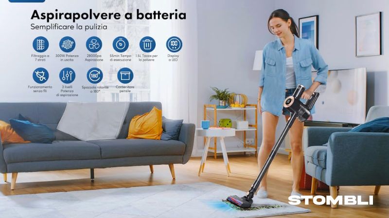 Movell Aspirapolvere Senza Fili Recensione